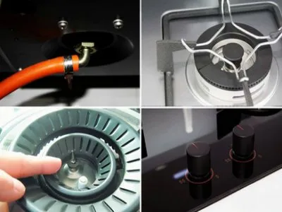 燃气灶进气口在前面面灶台进气孔在后面怎么安装呢