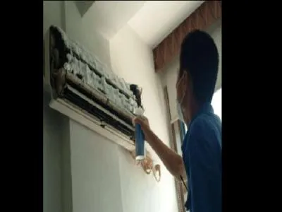 中央空调外机会偶尔有雾(图1)