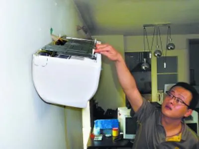 水龙头出水过大热水器水不热